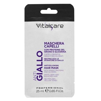 VITALCARE anti-yellowing hair mask - 25ml