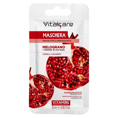 VITALCARE Pomegranate Strengthening Hair Mask - 25ml