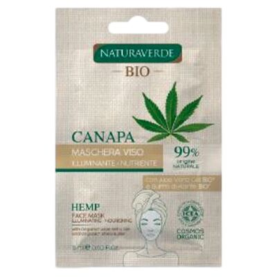 Masque visage à huile de chanvre NATURAVERDE - 15ml