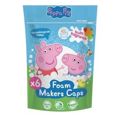Peppa Pig EDG Badeschaum – 6 Stück