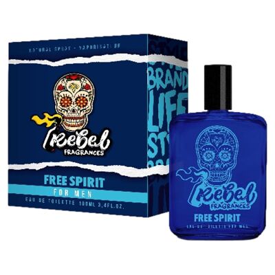 Perfume de hombre Free Spirit REBEL - 100ml