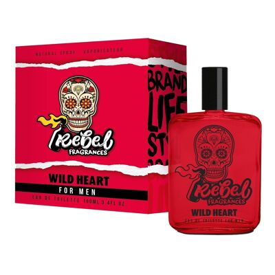 Parfum homme Wild Heart REBEL - 100ml