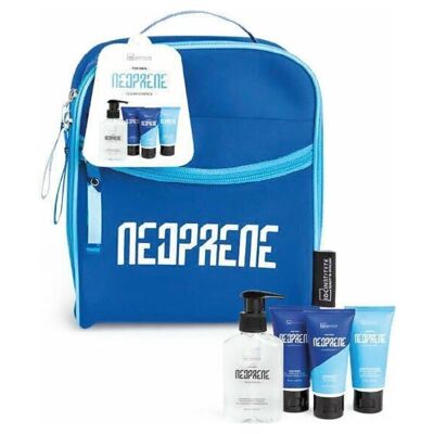 Beauty bag Noeprene Blue IDC INSTITUTE - 4pcs
