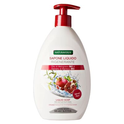NATURAVERDE pomegranate liquid soap - 500ml