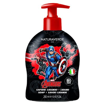 Jabón líquido Vengadores NATURAVERDE - 250ml