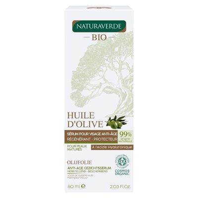 NATURAVERDE sérum facial antiedad con aceite de oliva - 60ml