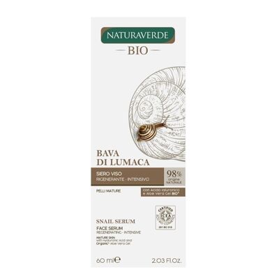 Sérum facial antiedad con baba de caracol - 60ml