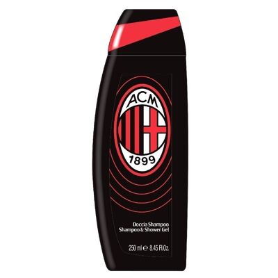 Shampoing & gel douche 2 en 1 AC Milan - 250ml