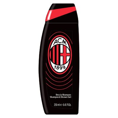 Shampoing & gel douche 2 en 1 AC Milan - 250ml