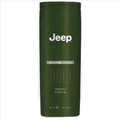 Jeep Adventure Champú y gel de ducha 2 en 1 - 300ml