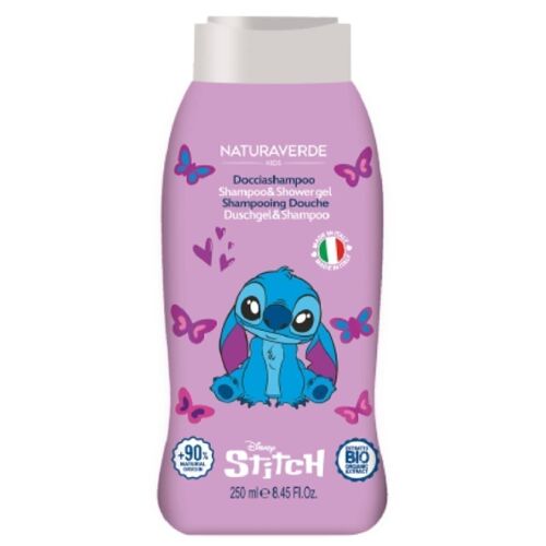Shampoing & gel douche 2 en 1 Stitch NATURAVERDE - 250ml