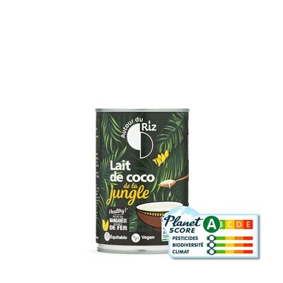 Organic jungle coconut milk 400 ml
