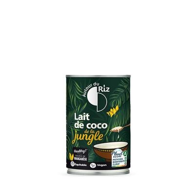 Organic jungle coconut milk 400 ml