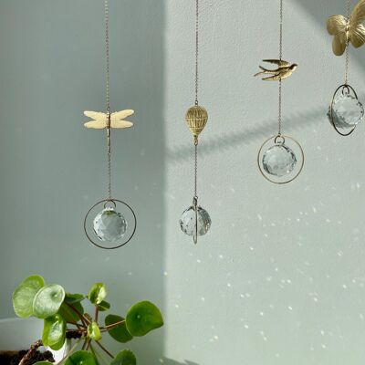 Suncatcher balloon/light catcher/window crystal/prism