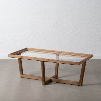 NATURAL WOODEN CENTER TABLE