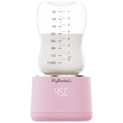 MyBambini's Bottle Warmer Pro™ - Pink - Chicco Natural Feeling
