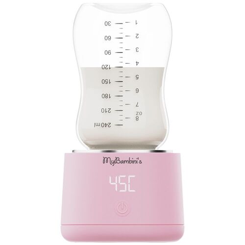 MyBambini's Bottle Warmer Pro™ - Pink - Haakaa