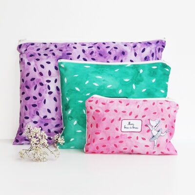 Set of 3 Anitta pouches