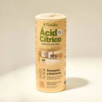 Acido citrico: detergente versatile