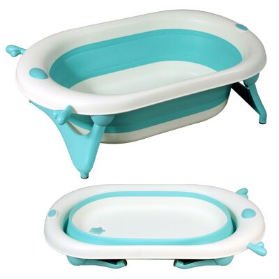 Baignoire bébé pliable avec bouchon de vidange témoin de température BAMBISOL