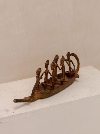 Figurine décorative Barca Dogon moyen tanaño 2