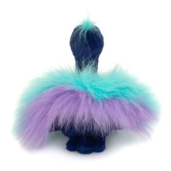 Paon Zoé 27 cm - peluche - peluche 4