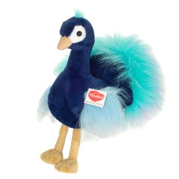 Paon Zoé 27 cm - peluche - peluche 1