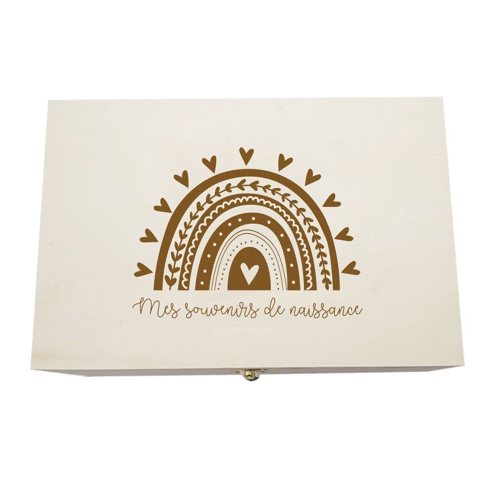 Birth box - Rainbow 31x19.5cm