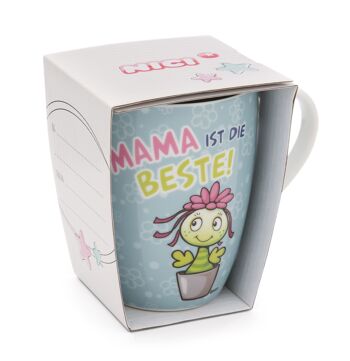 Tasse "Maman est la meilleure !" 310ml 10x8cm avec banderole 3