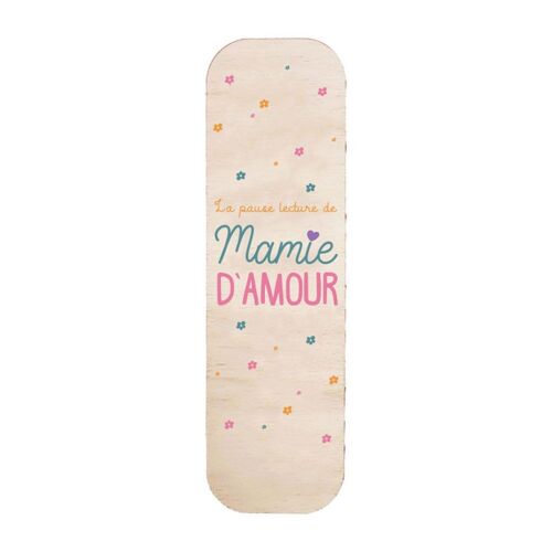 Marque pages - Fleurs - La pause lecture Mamie d’amour