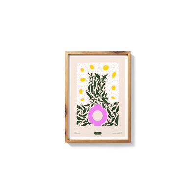 Kunstplakat - Blumentherapie - 2