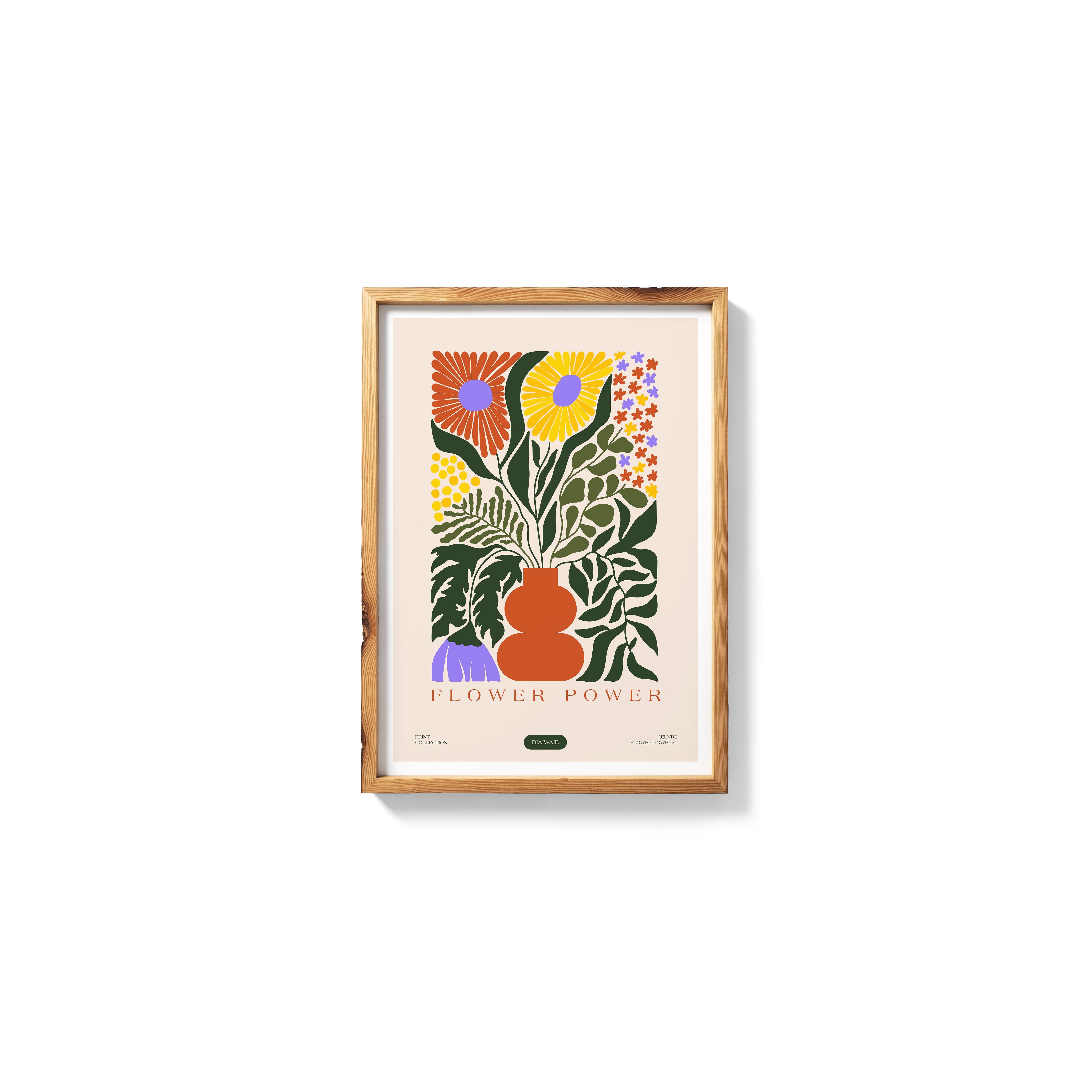 Poster artistico - Il potere dei fiori - 1