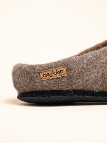 Chaussons en feutre Magicfelt AT 719 mouton Shetland (36-42) 4