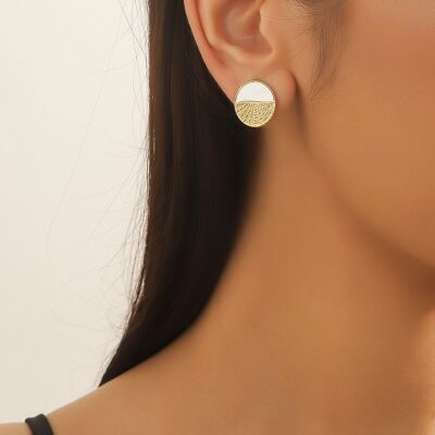 PENDIENTES DE ACERO INOXIDABLE 24BOA121