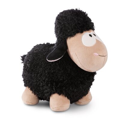 Peluche oveja negra 13cm de pie VERDE