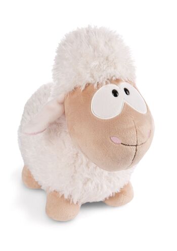 Peluche mouton blanc 22cm debout VERT 1