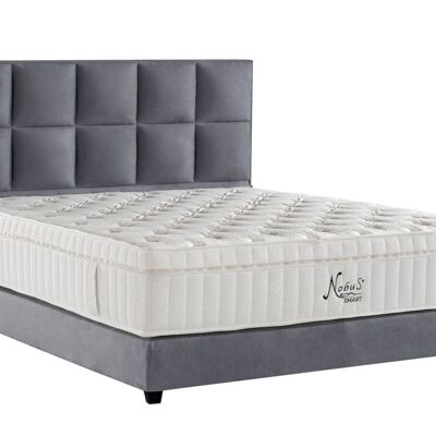 Cama con somier en antracita modelo Magnum