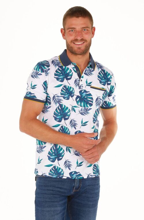 Polo Aop Monstera