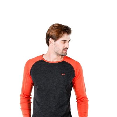 Long sleeve shirt - BRANT - 100% merino wool