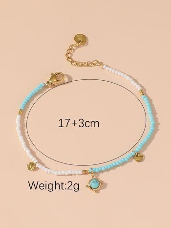 ENSEMBLE DE 3 BRACELETS ACIER INOXYDABLE 24BRA129 3