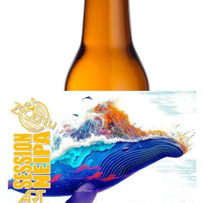 Earth is a Whale - Session neipa (Collab Art is an Ale)