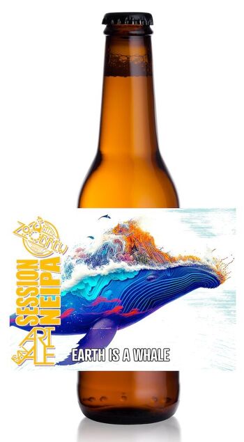 Earth is a Whale - Session neipa (Collab Art is an Ale)