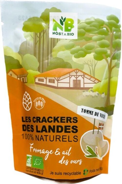 Crackers des Landes : Tomme & Ail des ours