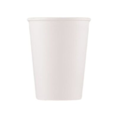 White Compostable Cardboard Glass