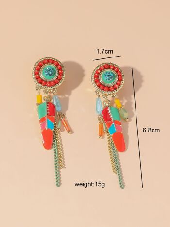 BOUCLES D'OREILLES CLIPS 24PEBOL044 2