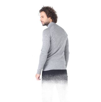 Chemise à manches longues - ASTRO - 100% laine mérinos (zip) 13