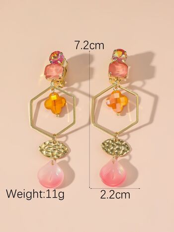 BOUCLES D'OREILLES CLIPS 24PEBOL042 4