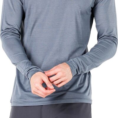 Camisa de manga larga - ERIS - 100% lana merino