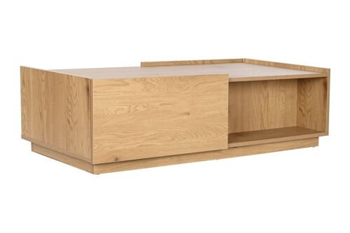 Mesa Centro Mdf Roble 120X60X35 Natural MB210703