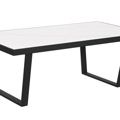 MESA CENTRO METAL CERAMICA 120X60X43 23,35 NEGRO MB208953